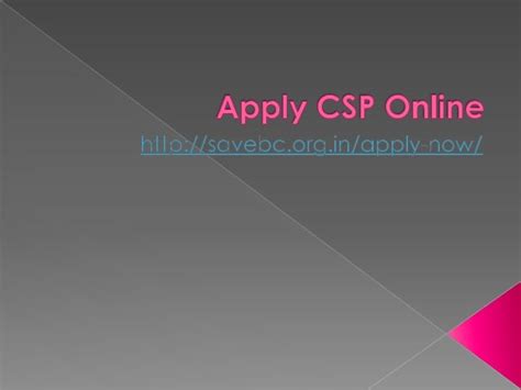 csp portal application|www.apply.csp.edu.